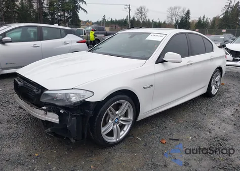 2013 BMW 535I xDrive from USA, damaged, VIN WBAFU7C51DDU66384